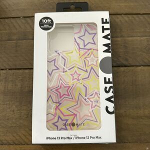 Case Mate iPhone 13/12 Pro Max Case Multicolor Stars New In Box
